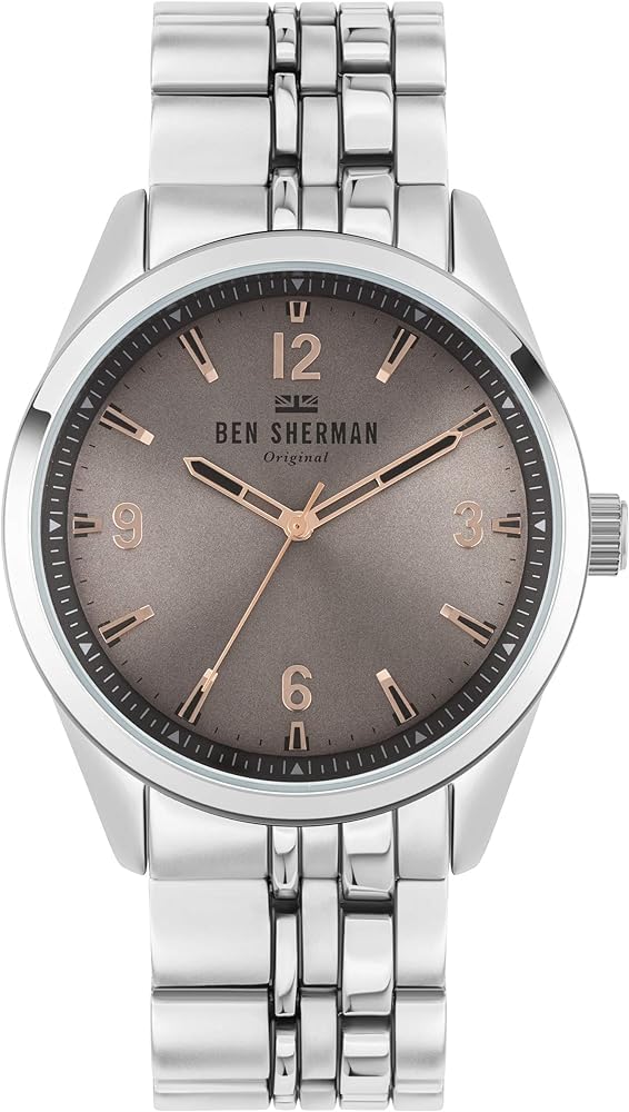 Ben Sherman Reloj Analógico para Hombre de Cuarzo Con Correa en Plástico WB057ESM