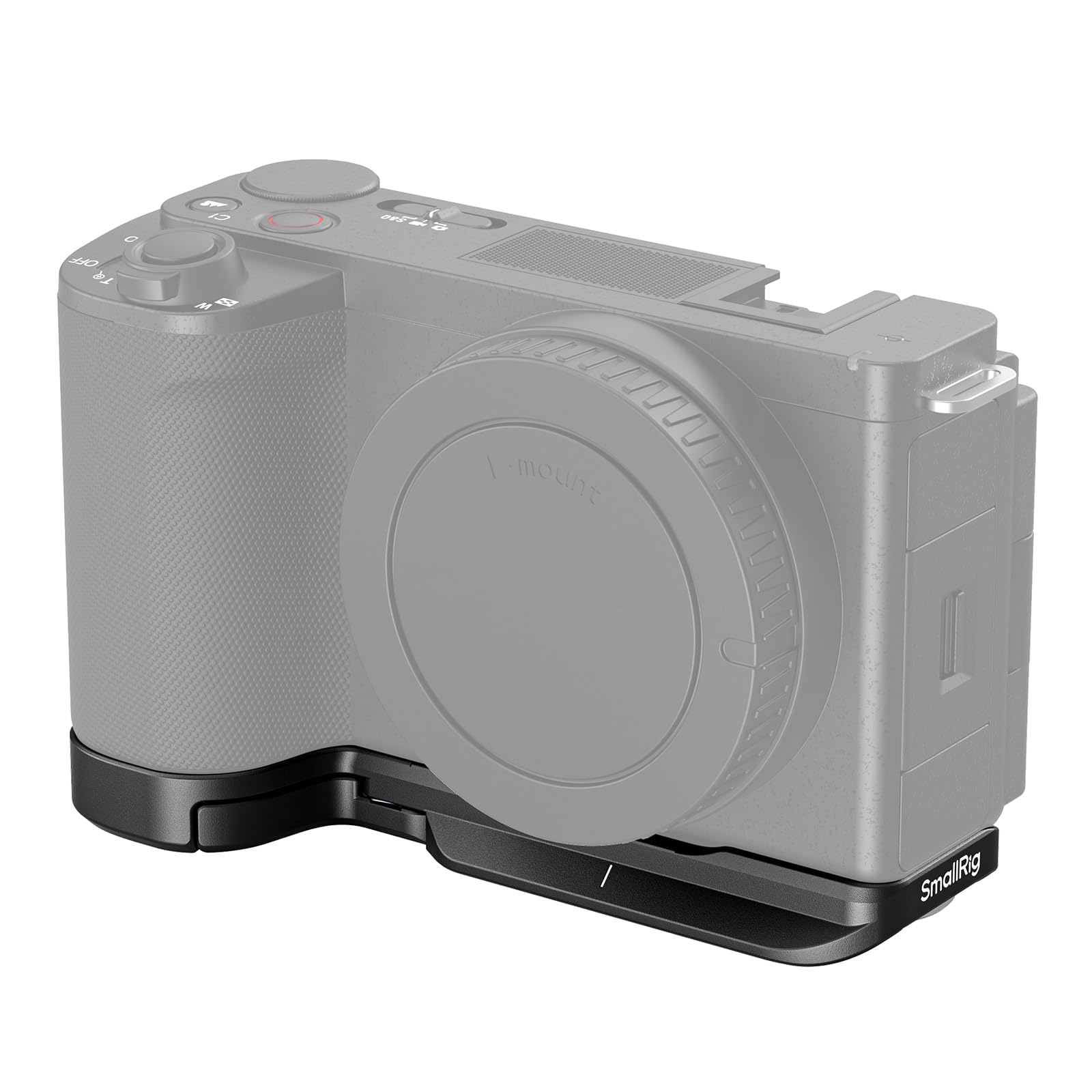 SMALLRIG ZV-E10 II Base Plate for Sony Alpha ZV-E10 II, Bottom Mount Plate with Quick-Release Plate for Arca, QD Socket, Hand Strap Hole, 1/4"-20 Threaded Hole - 4950