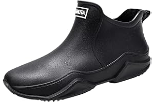 Water Shoes for Women Outdoor Slip Durable Couple Rain Boots Low Rubber Boots for Women