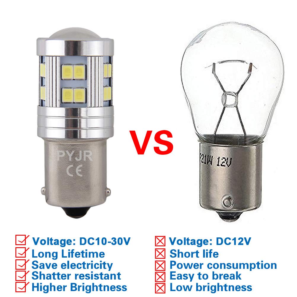 Pack of 2 Brake Lights 1157 BAY15D 1016 1034 7528 2057 2357 Super