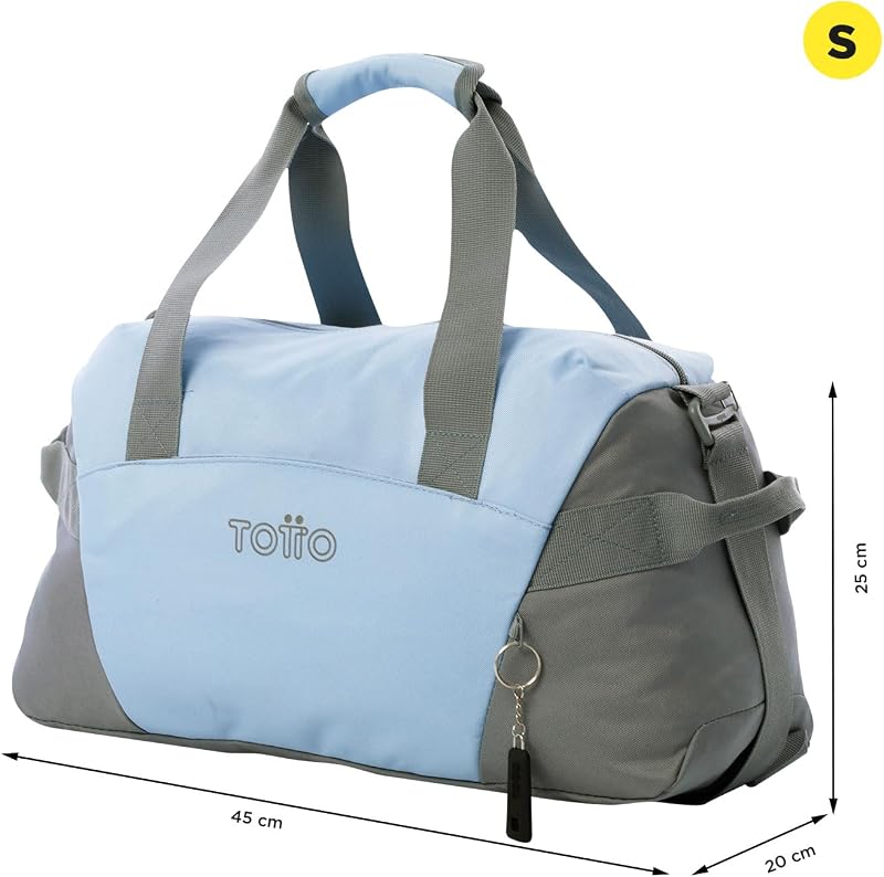 - Saco desportivo, modelo Active Pro S, 40 x 25 x 20 cm, capacidade de 22 L, alça de mão, alça ajustável no ombro, anéis principais de fecho com fecho, cor Angel Falls
