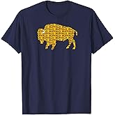 Whereabouts Buffalo NY Yellow Buffalo Hockey T-Shirt T-Shirt