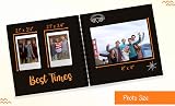 Styloo Square Black Scrapbook Album 50 Sheets 20x20 cm 200gsm Kraft view 3