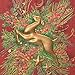 Papyrus Holiday Cards Boxed with Envelopes, Warm Wishes, Gold Reindeer (12-Count)