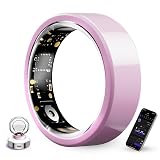 Koepovk Smart Ring for Women,Ceramic Smart Ring,Calorie Burn, Auto Exercise Recognition,Health Fitness Tracker with Heart Rate Monitor,Sleep Tracking, Step Counter, for iOS & Android (#7)