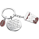 FUSTMW Coffee Gifts Cafe Keychain Gifts for Coffee Lovers Barista Gifts Coffee Maker Gifts Caffeine Addict Gift