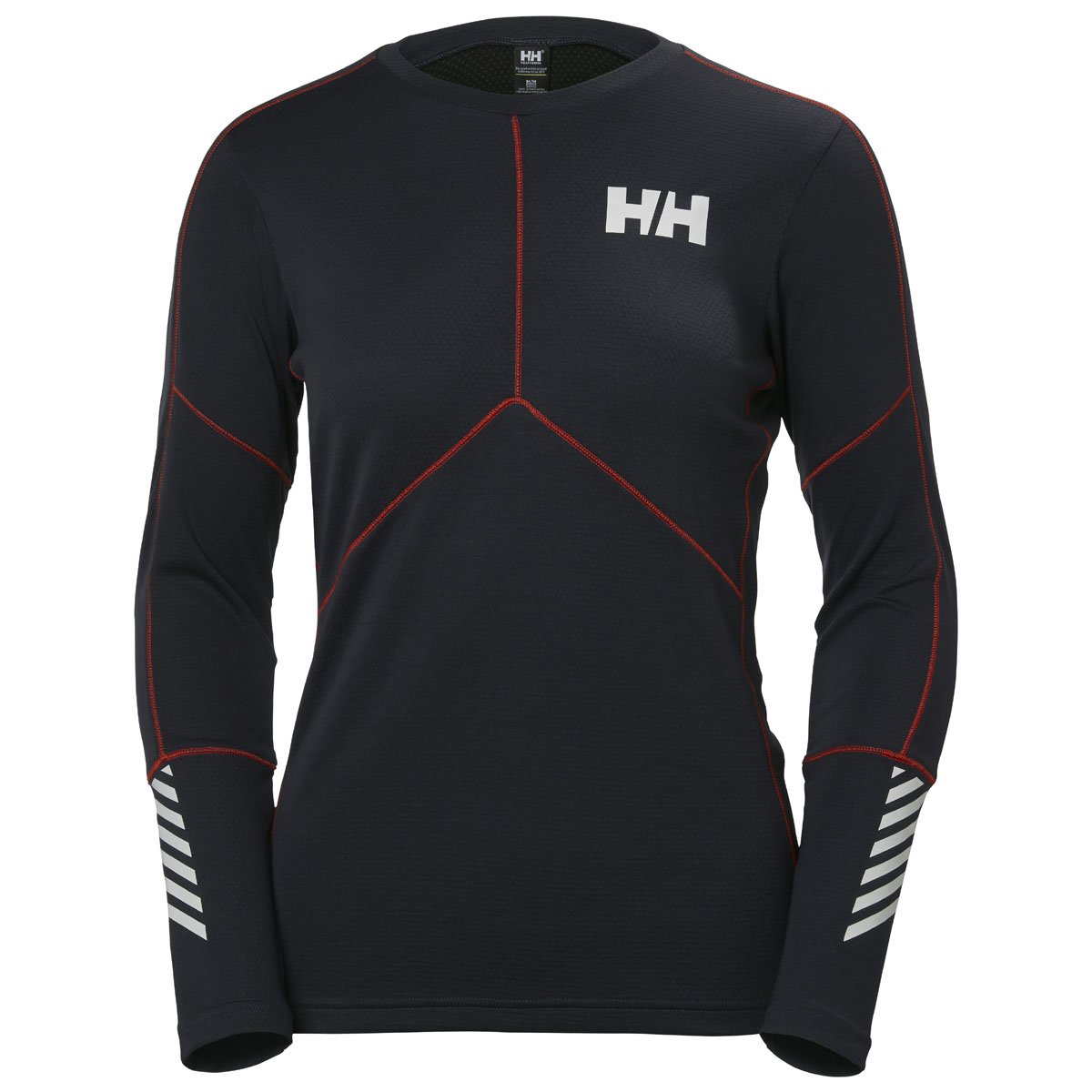 Helly Hansen Women's HH LIFA Active Lightweight 2-Layer Long-Sleeve Crewneck Thermal Baselayer Top, 994 Graphite Blue, Small