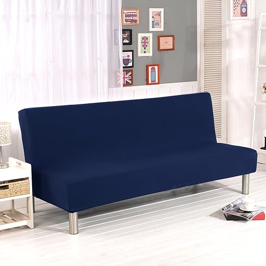 Amazon Com Yunhigh Armless Sofa Slipcover Stretch Sofa Bed Cover