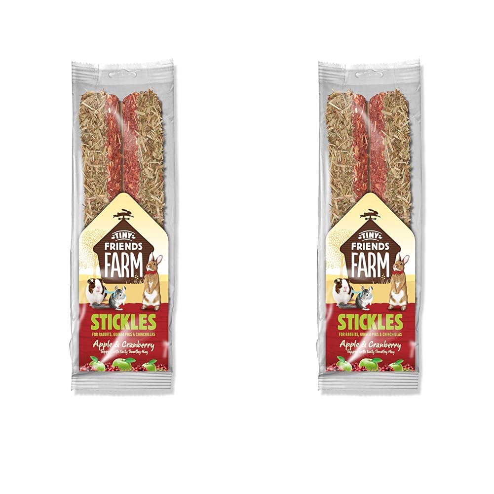 Supreme Tiny Friends Farm Apple and Cranberry Stickles (Pack of 2)