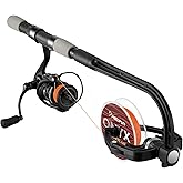 Piscifun Fishing Line Spooler, Black, for Spinning Reels, Anti-Twist System, Portable, Time-Saver, Ambidextrous, 0.3kg, China