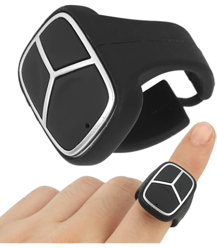 Control Remoto Bluetooth De Anillo Para Pasar Páginas – Clicker Para TikTok, Selfie Y Grabación De Video (Rosa)
