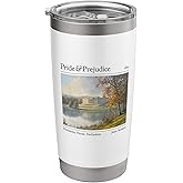 Jane Austen Pemberley 250th Anniversary Pride And Prejudice Stainless Steel Insulated Tumbler
