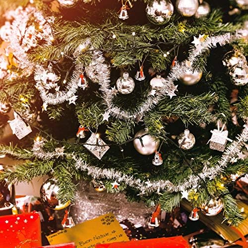 Multicolor Glitter Ribbon Hanging Decoration For Christmas Tree Decorations New Years Eve Wedding Birthday Party Indoor And Outdoor Tinsel Decorations 1 5m 6 Roll Metallic Tinsel Garland Garlands Home Kitchen Bruno Cammareri Com