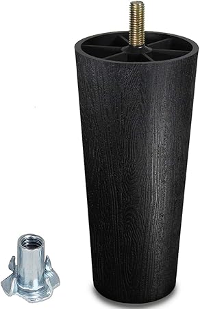 Sopicoz Sofa Legs Set Of 4 Plastic Couch Legs 6 Inch Furniture