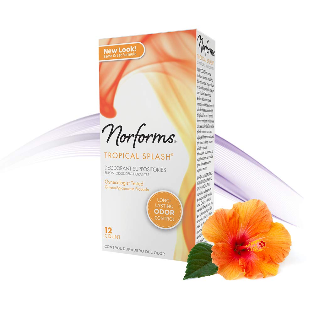 Norforms Feminine Deodorant Suppositories Long Lasting