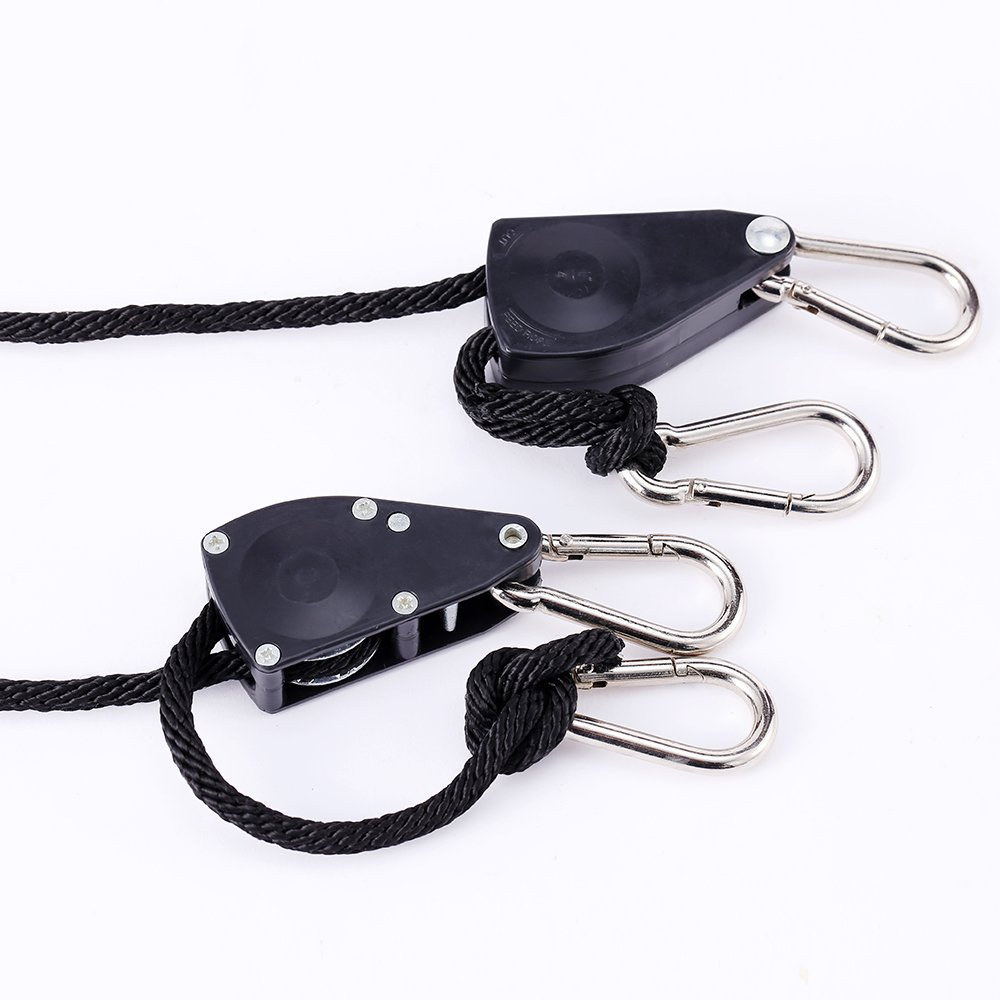 iPower 1/4 Inch 8Feet Long Adjustable Heavy Duty Rope Clip Hanger, Reinforced 691195412008 eBay