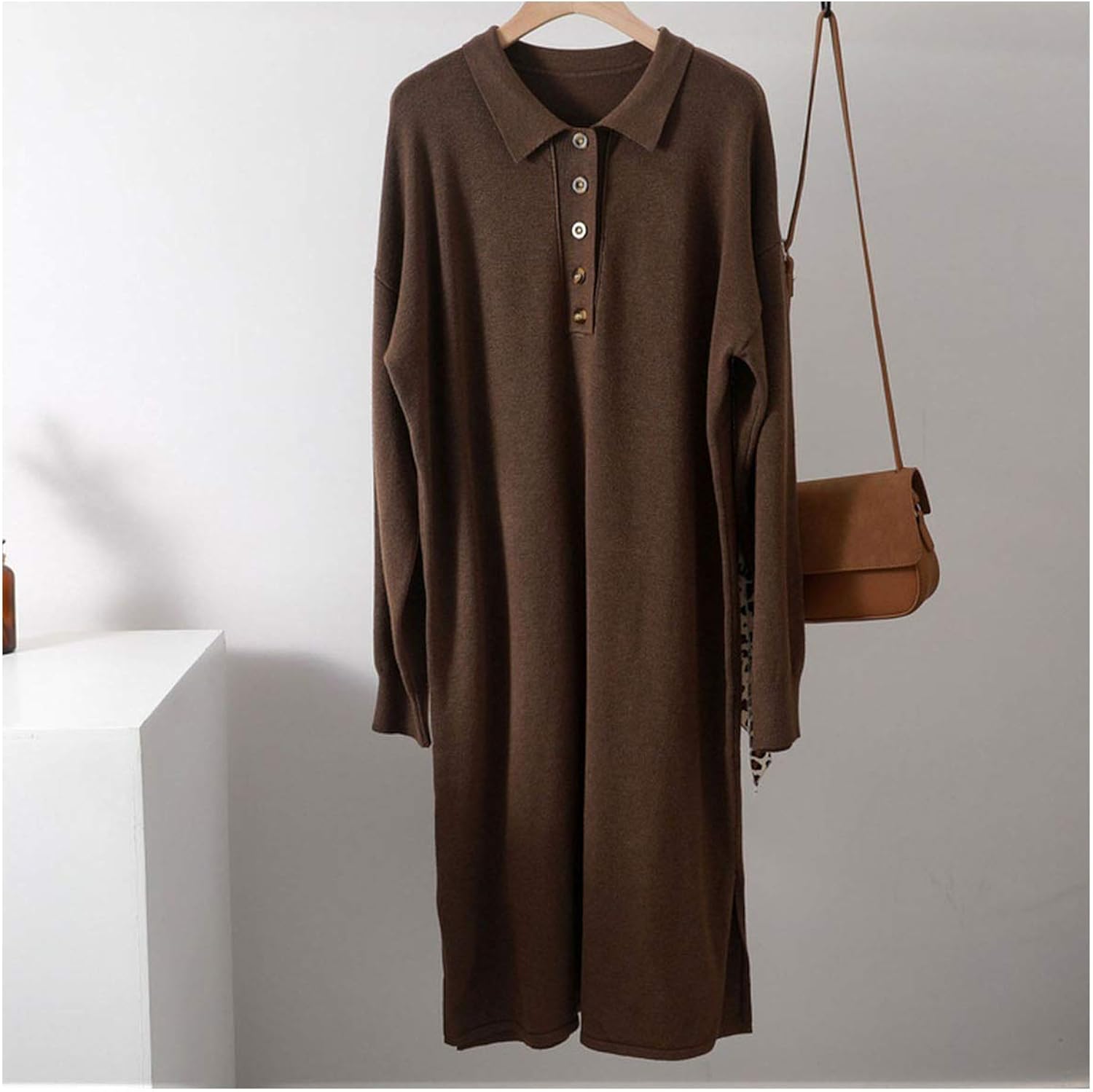 thick knit sweater dress