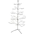 thumbnail image 2 of Decorative Spiral Tree Display (10.6-Inch Height) - Durable, Silver 2 of 10