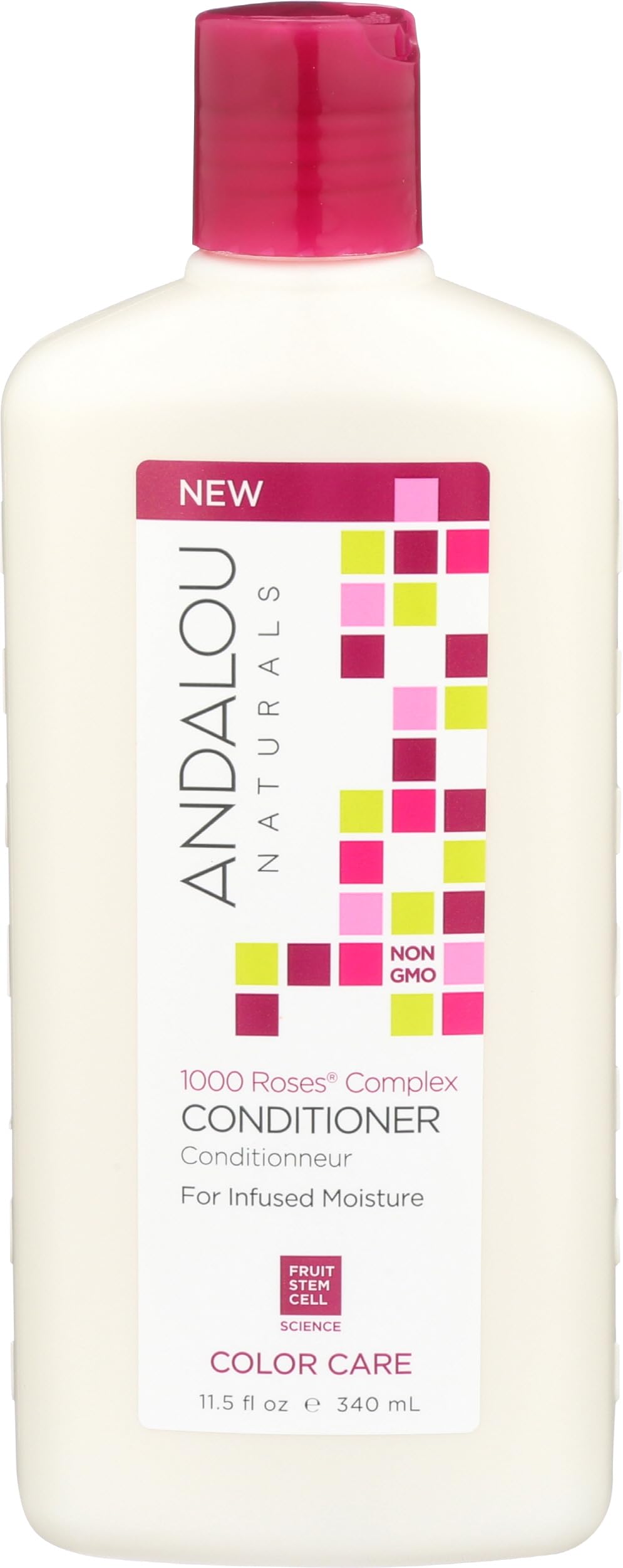 Andalou Naurals 1000 Roses Complex Color Care Conditioner 11.5 Ounce