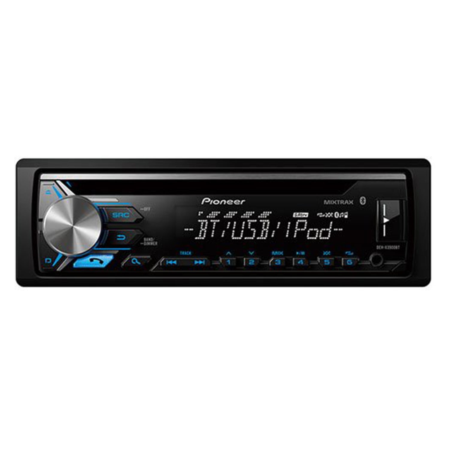 Amazon.com: Pioneer DEH-X3900BT Single DIN Bluetooth In-Dash CD/AM/FM Car  Stereo Receiver with Metra 70-1858 Radio Wiring Harness For GM 88-05 Harness  ...