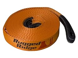 Rugged Ridge | Tow Recovery Strap, 1 Inch x 15 feet