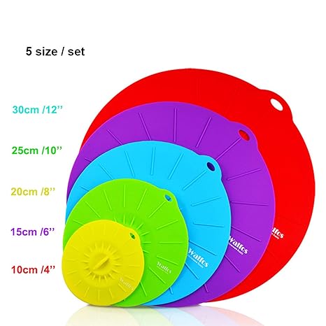 Cubierta de silicona para microondas para olla de cocina ...