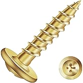 #8 x 3/4" Wood Screw 100Pcs Alloy Steel Standard Thread Truss Head Fast Self Tapping by SG TZH