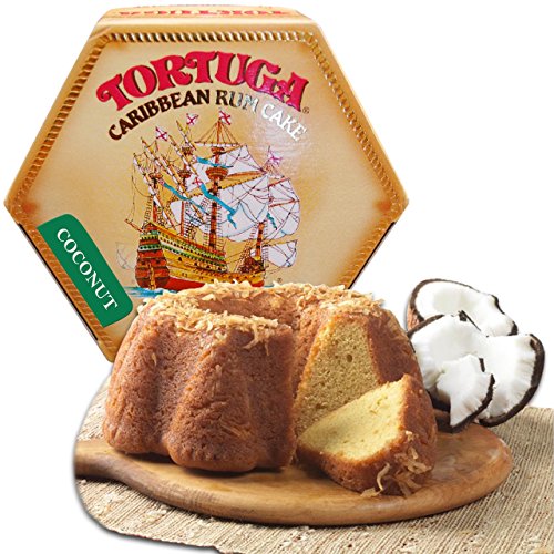 Tortuga Caribbean Rum Cake, Coconut, 4 Ounce MenuCulture