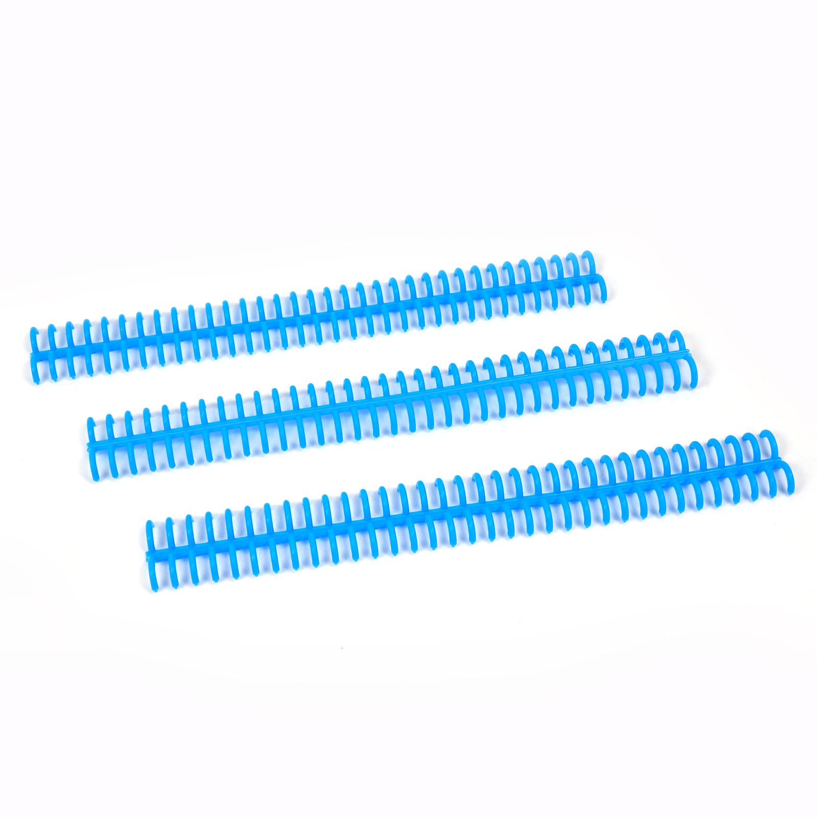 RAYSON Click Binding Spines, Binds up to 75 Sheets, 12mm, 34 Ring, Blue, Pack of 30