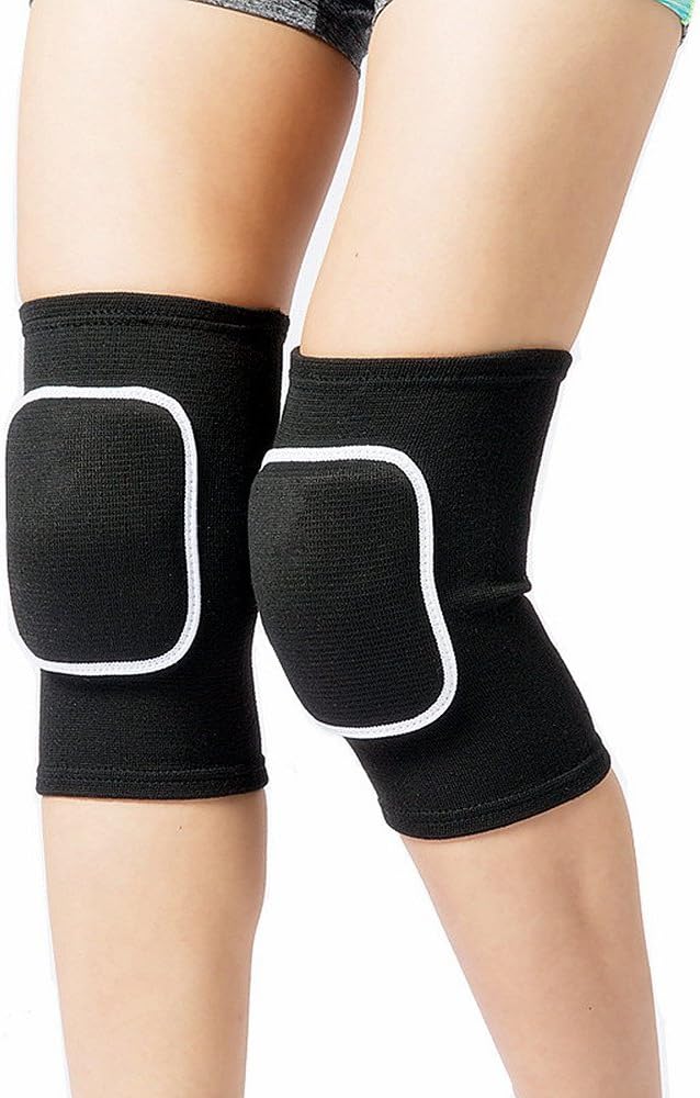 LZEEM Soft Kneepad for Dancer,Adult Biking Football Soccer Tennis Workout Climbing Exercise Work Yoga Pole Dance Volleyball Kids Roller Skating Knee Brace Sleeve with Sponge
