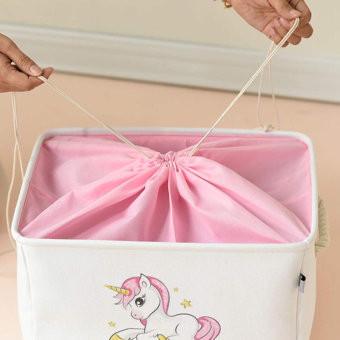 unicorn storage baskets