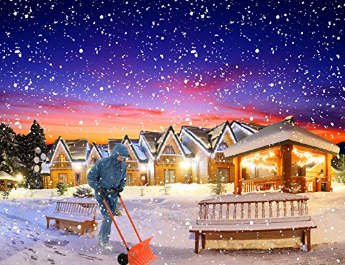 2 Snow+Plow+Shovel+Pusher+Wheels