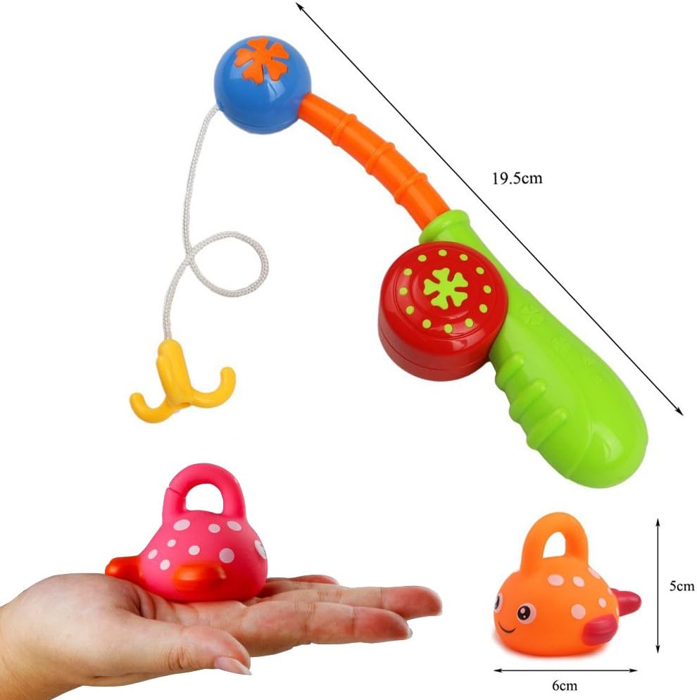 Bath Toys Fishing Game for 2 3 4 Year Olds Toddler Kids - Image 3