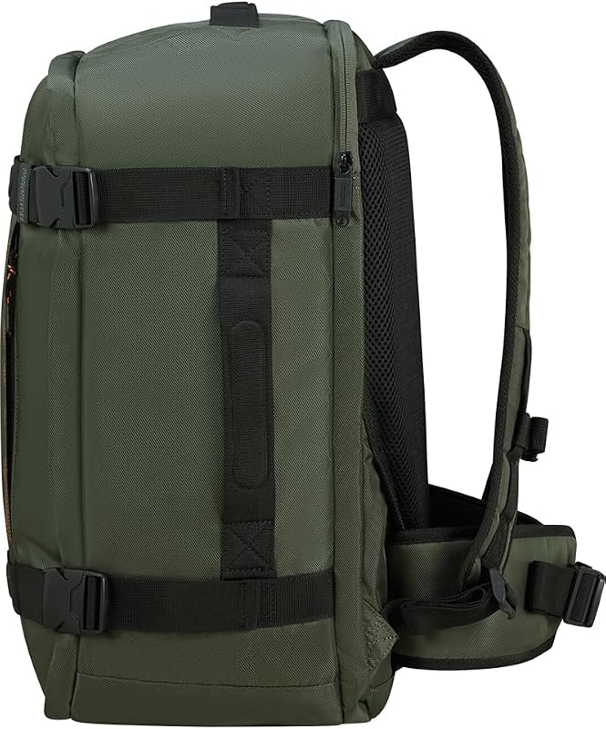 Urban Track - Ryanair Kabinentasche 25 x 20 x 40 cm, 24.5 L, 0.50 kg, Handgepäck, Flugzeug Rucksack S Underseater, Grün (Dark Khaki)