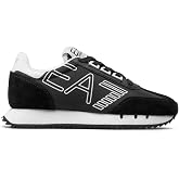 Emporio Armani Unisex EA7 Training Textile / Leather Black Trainers US22EA08 X8X101