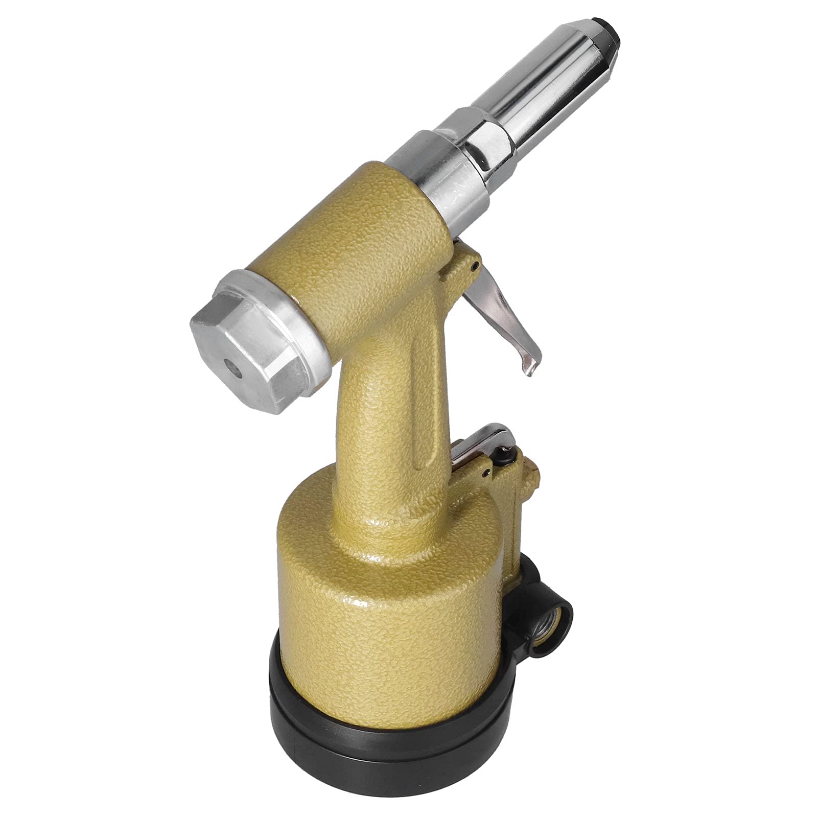 Pneumatic Rivet Gun, Hydraulic Structure Portable Aviation Aluminium Shell Air Riveting Tool Durable Easy Operation for DIY(Japanese-Style)