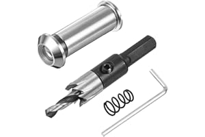 PATIKIL 1/2" Door Viewer Peephole, Zinc Alloy Privacy Door Viewer, 180-Degree Fits 1-3/8" to 2-3/8" Door with 12mm/0.47" Dril