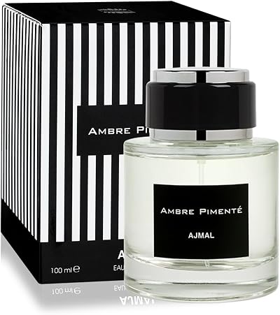 Ajmal Ambre Pimente Eau de Parfum for Men 100 ml Spicy Amber Oriental Fragrance
