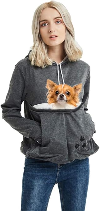 sweatshirt cat carrier