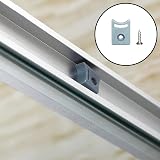 Brelet 4 Pcs 25mm Shower Door Rollers Top Bottom Runners for 4-6mm Glass view 7
