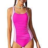 FtcoDcik Teens Girls Swimsuit One Piece Swimsuits Bathing Suits for Teens Girls Adjustable Straps Summer Beach Swimwear