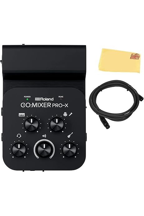 Roland GO:MIXER PRO-X 専用ケース付き Amazon.com: Roland GO:MIXER PRO-X Audio Mixer for