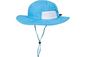 SwimZip Wide Brim Sun Hat | UPF 50+ Protection for Baby, Toddler, and Kids