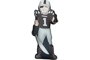 PEGASUS HOME FASHIONS Pegasus Sports NFL Plushlete Mascot Pillow, Las Vegas Raiders