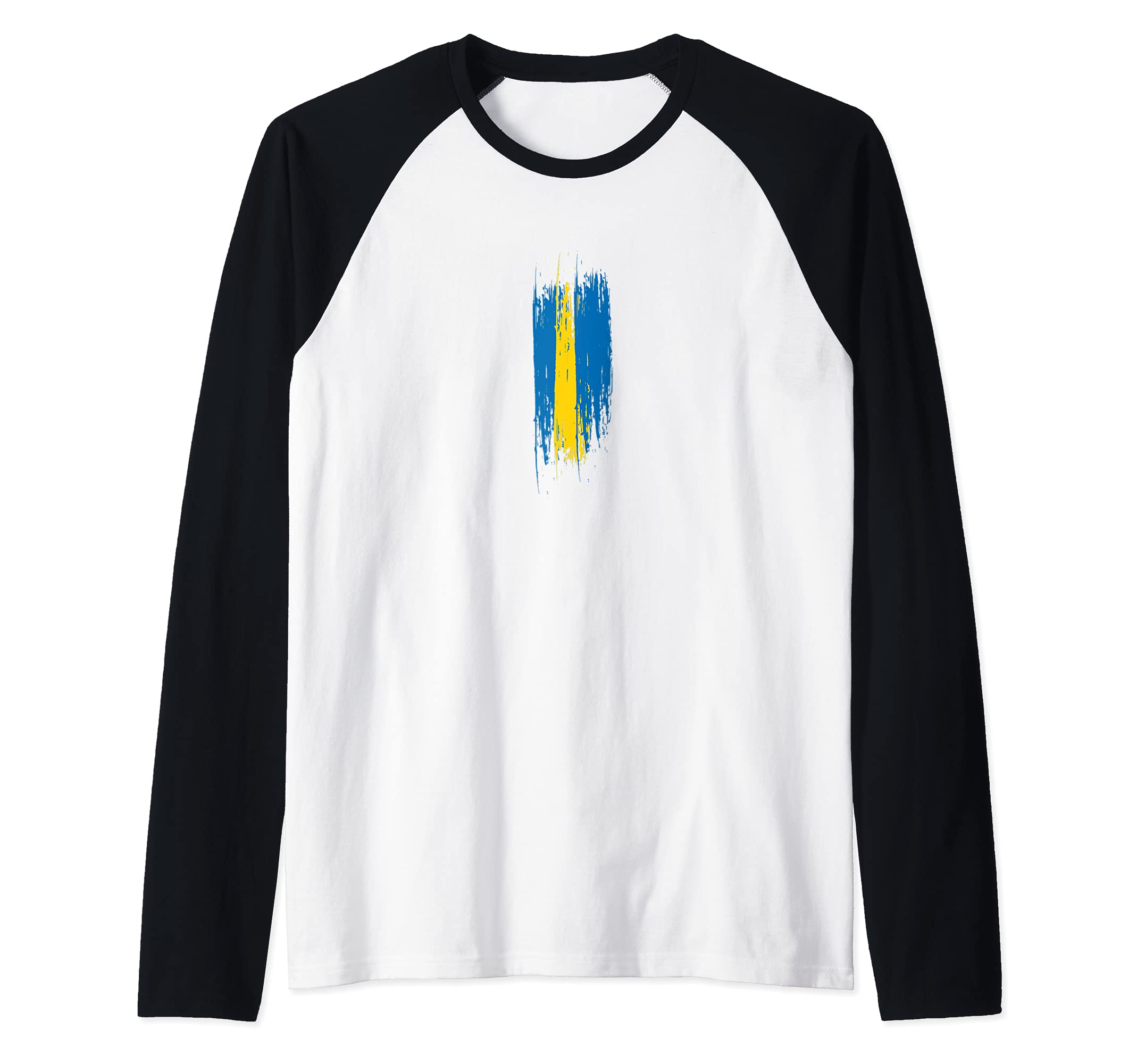 Flag Sweden Raglan Baseball Tee