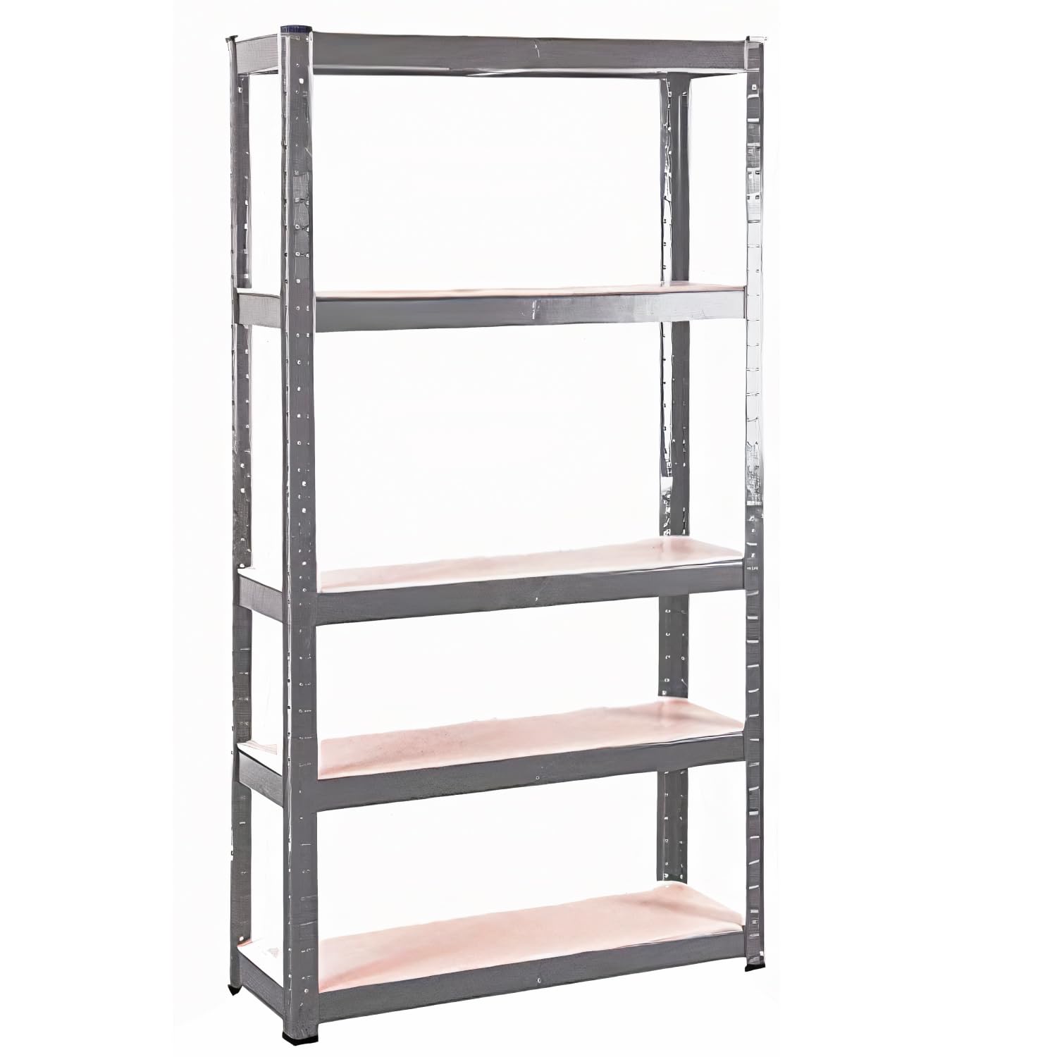 G-Rack Garage Shelving Unit: 150cm x 75cm x 30cm | One bay, Grey 5 Tier Unit | 175kg Load Weight Per Tier (875kg Per Unit) | Home, Office, Garage or Business Use | 5 Year Warranty