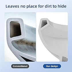 Two Piece Toilets Elongated, 19" ADA Comfort Height