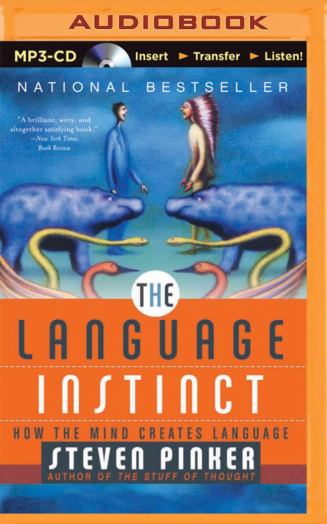 Language Instinct The Steven Pinker Arthur Morey 9781491514986 Amazon Com Books