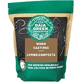 GAIA GREEN All-Purpose Worm Castings Powder for Improved Soil, 2 Liters | Ideal for Household Plants, Urban Gardens, Lawns, and Greenhouses