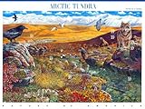 2003 ARCTIC TUNDRA (#3802) Souvenir Sheet of 10 x 37cents US Postage Stamps